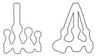 Wax Casting Sprues Set Ø 7, 8, 9 mm Pb-CoCr