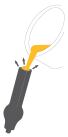 Wax Casting Sprues Set Ø 7, 8, 9 mm Pb-CoCr