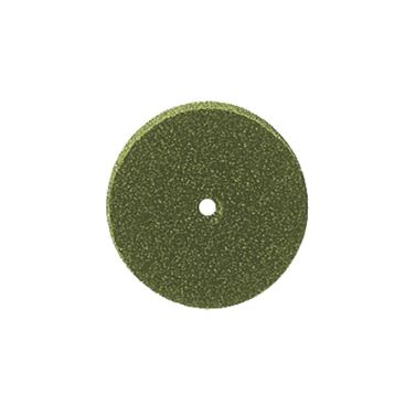 Silikonpolierer Rad Ø 22 mm Grün 33 Stk