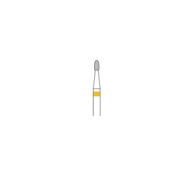 Fine Orange Carbide Bur Ø 1,4 mm Drop