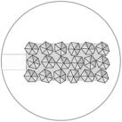 Sinterdiamantscheibe Rot Ø 22 mm H 0,2 mm