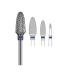 Hartmetallfräser Mittel Blau für Zahntechnik & Dental