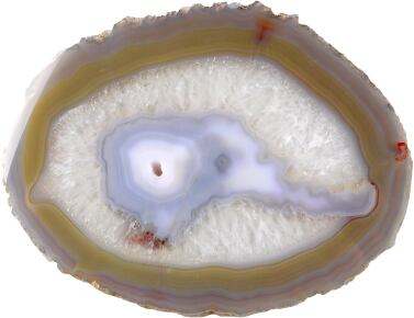 Palette de Mélange en Agate L180 B140 H5mm