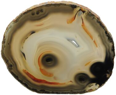 Achatscheibe Anmischplatte L140 B115 H6,5mm