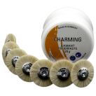 Dental Diamond Polishing Paste Set 20 g with 7 Goat Hair...