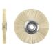 Brosse de Polissage en Poils de Chèvre Ø 60 mm Noyau Métallique pour Plastiques