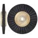 Chungking Black Polishing Brush Ø 80 mm Wooden Core for Metal Processing