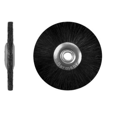 Chungking Schwarz Polierbürste Ø 50 mm Metallkern für Metallbearbeitung