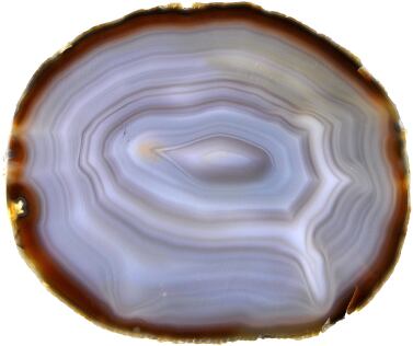 Palette de Mélange en Agate L155 B130 H5mm