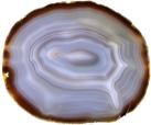 Exclusive Agate Slice L155*B130*H5mm