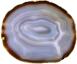 Palette de Mélange en Agate L155 B130 H5mm