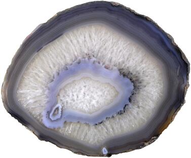 Palette de Mélange en Agate L150 B125 H4,5mm