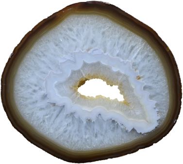 Exclusive Agate Slice L145*B130*H5mm