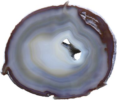 Palette de Mélange en Agate L150 B125 H5mm