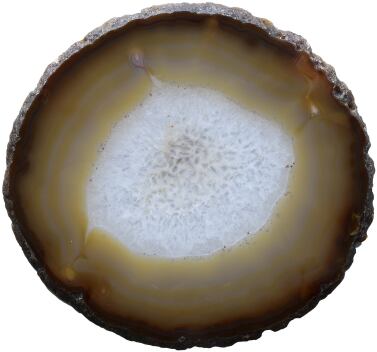 Palette de Mélange en Agate L150 B140 H5mm