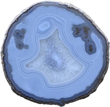 Palette de Mélange en Agate L165 B155 H5mm