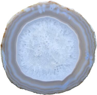 Palette de Mélange en Agate L165 B160 H6mm