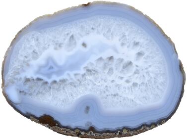 Palette de Mélange en Agate L175 B125 H5mm