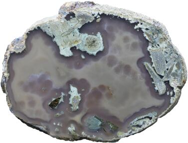 Palette de Mélange en Agate L170 B120 H7mm