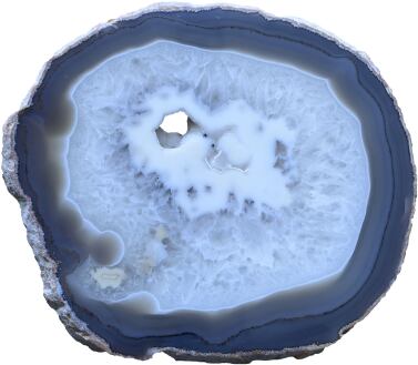 Palette de Mélange en Agate L165 B145 H6mm