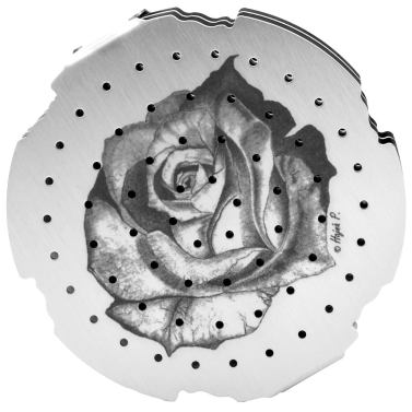 Bohrerständer HP (Handstück) Ø 119 mm Rose
