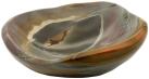 Water Bowl Polychrome Jasper L140 W110 H55 mm