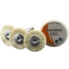 Dental Diamantpolierpaste Set 5 g mit 3 Ziegenhaarbürsten