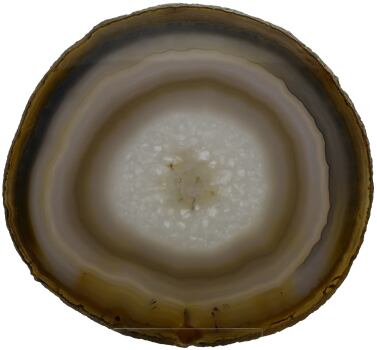 Palette de Mélange en Agate L150  B140  H5 mm