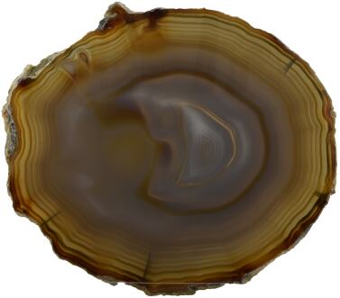 Palette de Mélange en Agate L160  B140  H6 mm