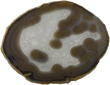 Exclusive Agate Slice L195 * B150 * H6 mm