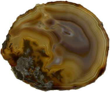 Exclusive Agate Slice L170 * B150 * H5 mm