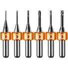 Ø 6 mm CAM Milling Cutter for CoCr & Ti
