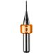 Fraise CAD/CAM Boule Ø6 mm – Z2 – Ø1 mm – L8,5 mm – Revêtue