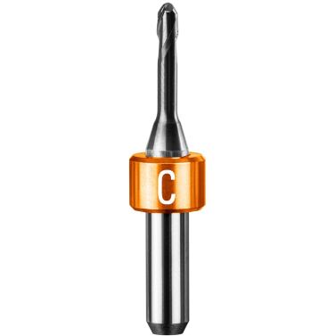 CAD/CAM CAD/CAM Ball Nose end Mill Ø6 mm – Z2 – Ø3 mm – L15 mm – Coated