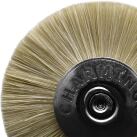 Polierbürsten Ziegenhaar Montiert Ø 21 mm 17 Stk